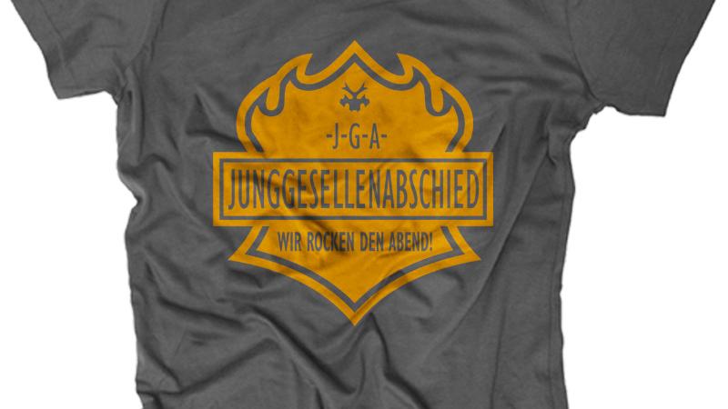 T-Shirt für den Junggesellenabschied