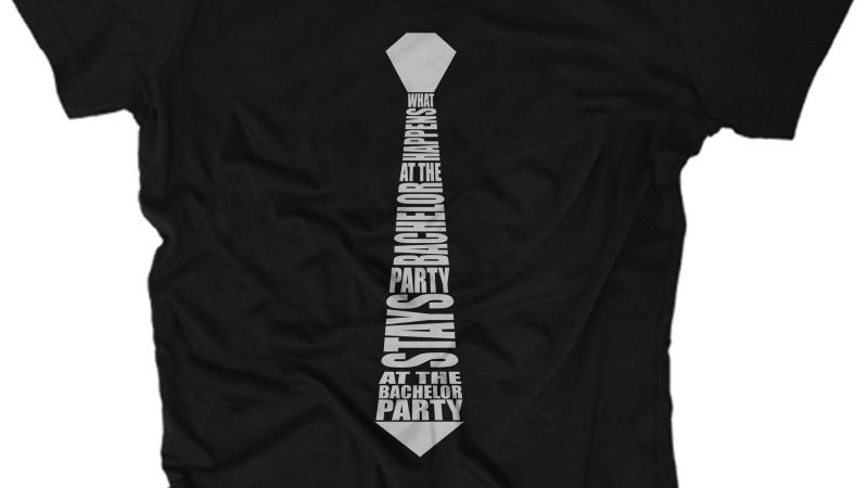 T-Shirt für den Junggesellenabschied