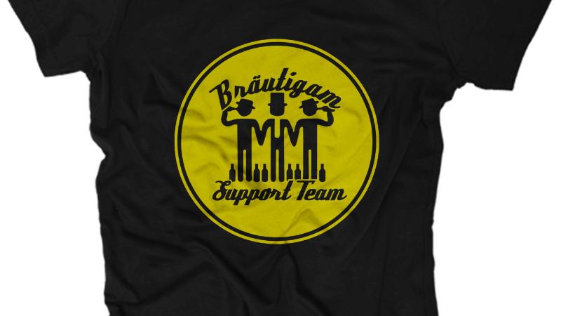 T-Shirt für den Junggesellenabschied