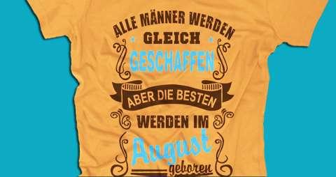 Unsere Geburtstags T-Shirts sind immer für einen kleinen Scherz am Rande gut, wenn man sich selbst nicht allzu ernst nimmt.